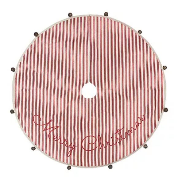 St. Nicholas Tree Skirt Merry Christmas 48 in - Picture 2 of 6